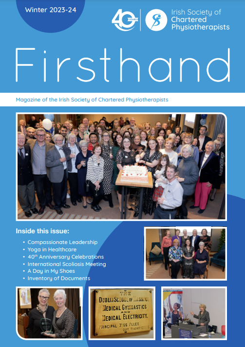 News Winter Edition Of Firsthand Published The Irish Society of